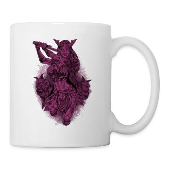 Viking goddess of love Freya - Mug - white - Right