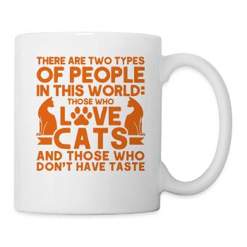 Cats Cat Owner Pet Animals Gift - Mug - white - Right