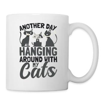 Cats Cat Owner Pet Animals Gift - Mug - white - Right