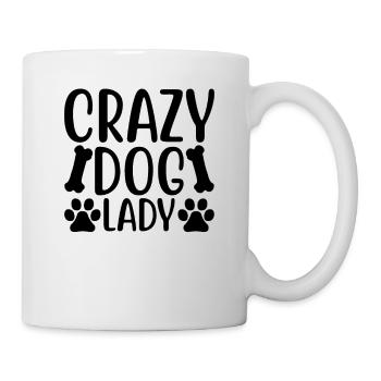 Chienne folle - Mug blanc - blanc - Droite