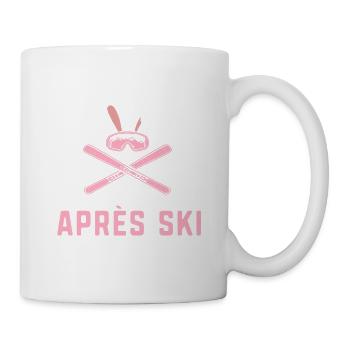 Skifahren Skifahren Après Ski ist öfter - Tasse - Weiß - Rechts