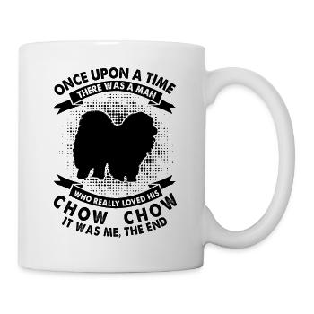 Es War Einmal - Chow-Chow - Tasse - Weiß - Rechts