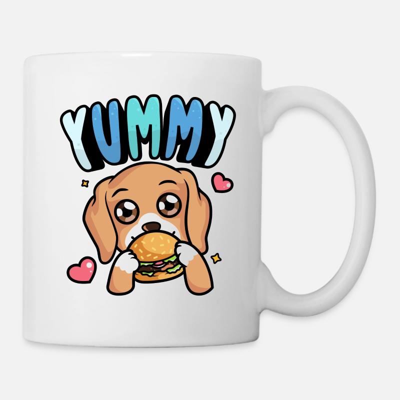 Yummy - Tasse - Weiß