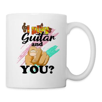Guitar i play Guitar Guitar Player - Mug - white - Right