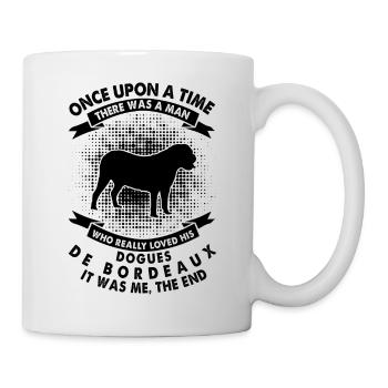 Once Upon a Time - Hundegelte De Bordeaux - Mug - white - Right