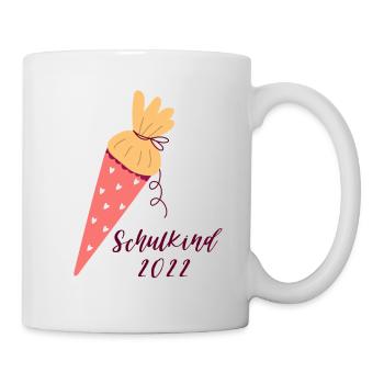 Schulkind 2022 - Tasse - Weiß - Rechts