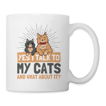 Cats Cat Owner Pet Animals Gift - Mug - white - Right