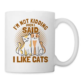 Cats Cat Owner Pet Animals Gift - Mug - white - Right