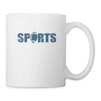 Sports Football Amerika Sport Touchdown - Tasse - Weiß - Rechts