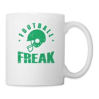 Football Freak Amerika Sport Touchdown - Tasse - Weiß - Rechts