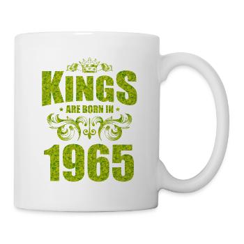 kings are born 1965 - Tasse - Weiß - Rechts