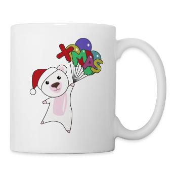 Polar Bear Christmas Snow Winter Animals Polar Bears - Mug - white - Right