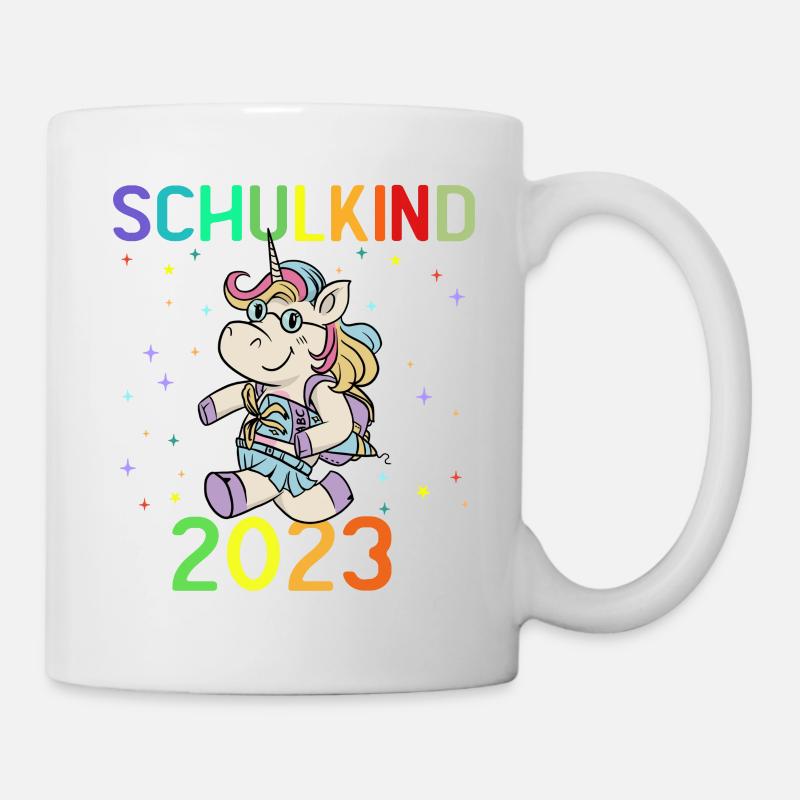 Schulkind 2023 - Tasse - Weiß