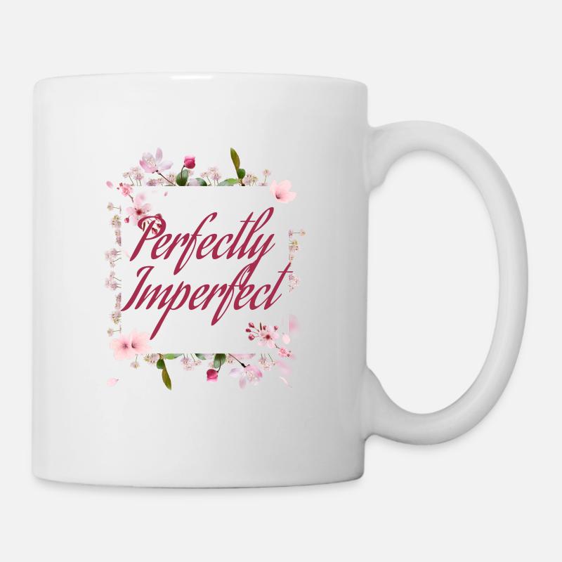 Parfaitement imparfait - Mug blanc - blanc