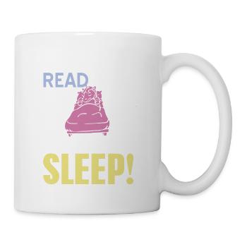 Si vous pouvez lire ceci, laissez-moi dormir! Drôle - Mug blanc - blanc - Droite