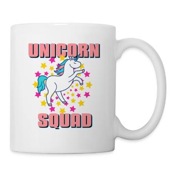 Retro Unicorn Squad Cute Awesome Designs Present - Mug - white - Right