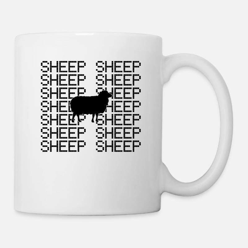 Schaf - Tasse - Weiß