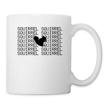 Écureuil - Mug blanc - blanc - Droite