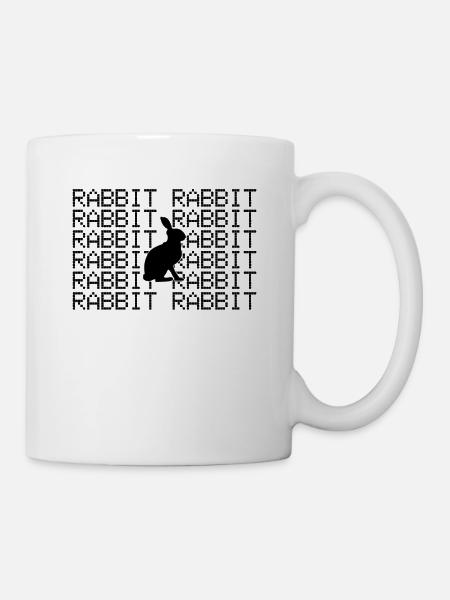 Hase - Tasse - Weiß