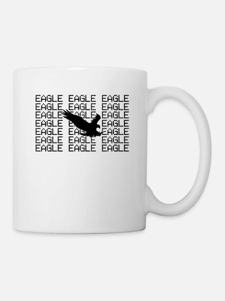 Adler - Tasse - Weiß