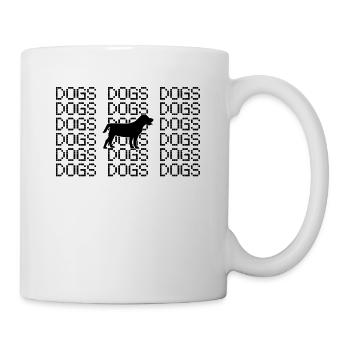 Canine - Mug blanc - blanc - Droite