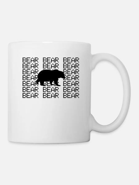 Bär - Tasse - Weiß