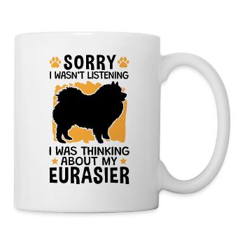 Thought of Eurasier Eurasier Eurasian Dog - Mug - white - Right