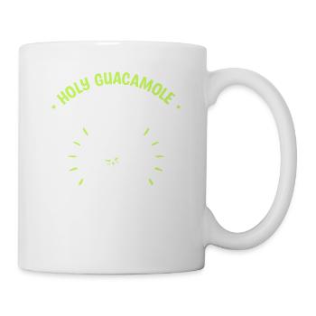 Holy Guacamole I'm Pregnant Pregnancy Announcement - Tasse - Weiß - Rechts