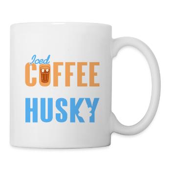 All I Need Is Iced Coffee And My Husky Awesome - Mug - white - Right