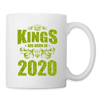 kings are born 2020 - Mug - white - Right
