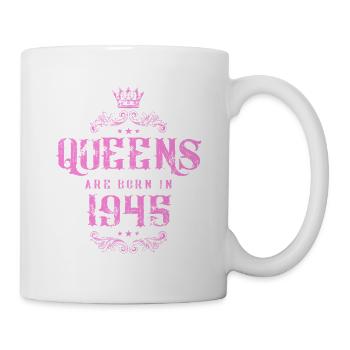 born in 1945 - Tasse - Weiß - Rechts
