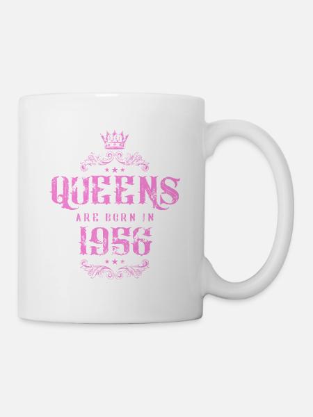 born in 1956 - Tasse - Weiß