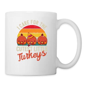 Nurse Thanksgiving Teacher I Care For - Mug - white - Right