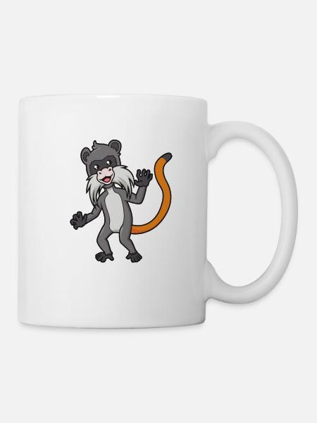 Kawaii Tamarin - Tasse - Weiß