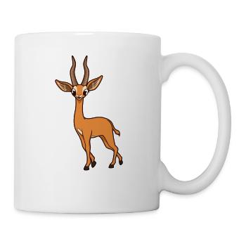 Kawaii Giraffe Gazelle - Mug - white - Right