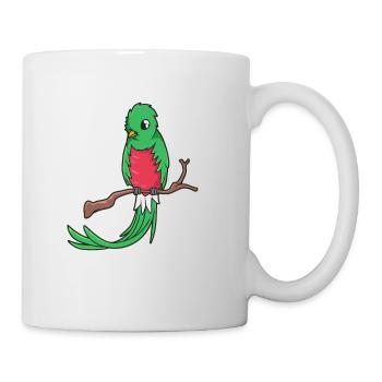 Kawaii Quetzal - Mug blanc - blanc - Droite