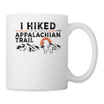 Wanderte - Appalachian Trail Wanderer - Tasse - Weiß - Rechts