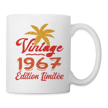 Vintage 1967 Edition Limitée - Mug blanc - blanc - Droite