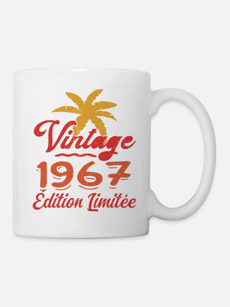 Vintage 1967 Edition Limitée - Mug blanc - blanc