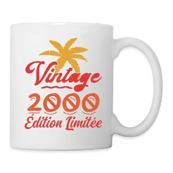 Vintage 2000 Edition Limitée - Mug blanc - blanc - Droite