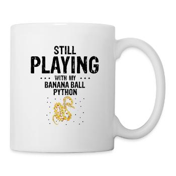 King python design pour les amateurs de serpents - Mug blanc - blanc - Droite