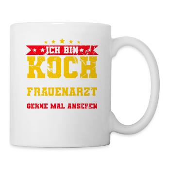 Ich Bin Koch - Tasse - Weiß - Rechts