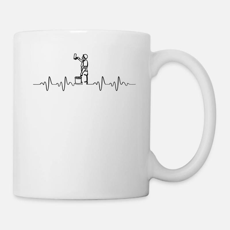 Maler - Tasse - Weiß