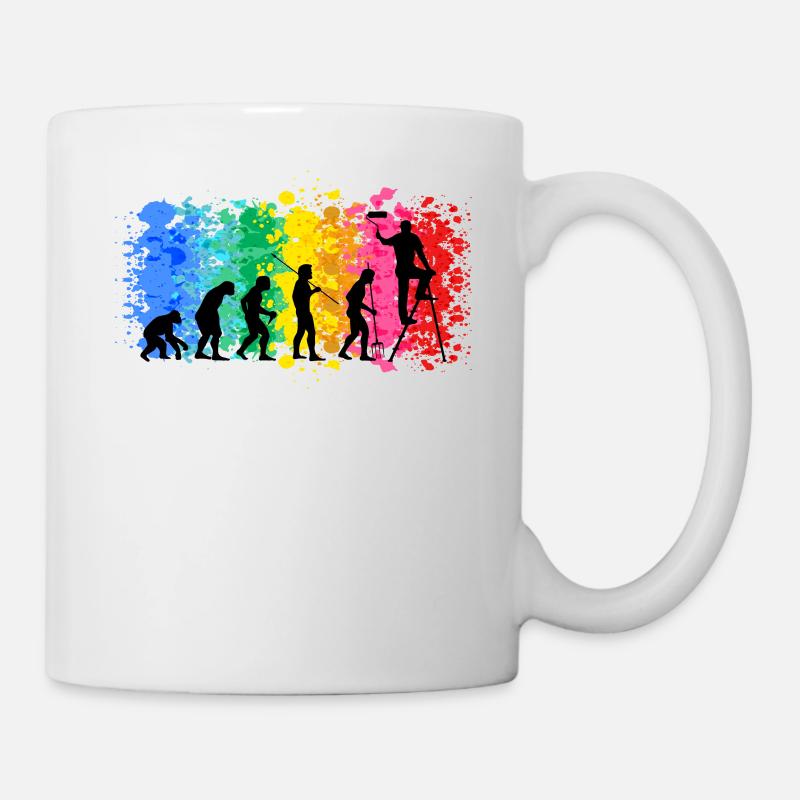 Maler - Tasse - Weiß