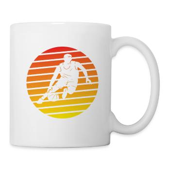 Basketball Verein Basketballliebhaber Basketballer - Tasse - Weiß - Rechts