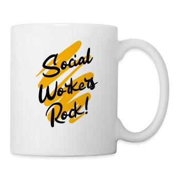Soziale Arbeit - Tasse - Weiß - Rechts
