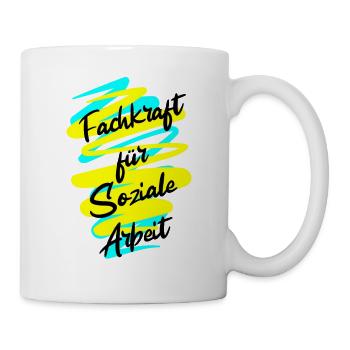 Soziale Arbeit - Tasse - Weiß - Rechts