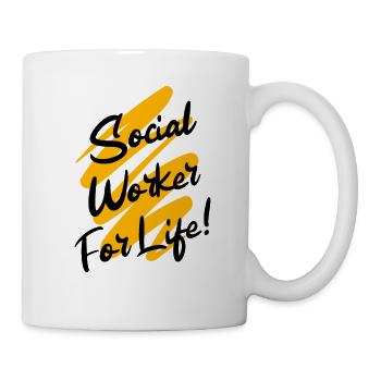 Soziale Arbeit - Tasse - Weiß - Rechts