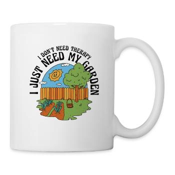 Gärtner Hobbygärtner Garten Obstgarten Geschenk - Tasse - Weiß - Rechts