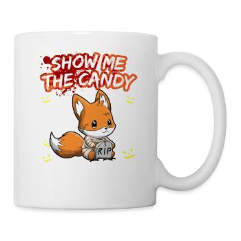 Show Me The Candy Halloween Costume Trick Or Treat - Mug - white - Right
